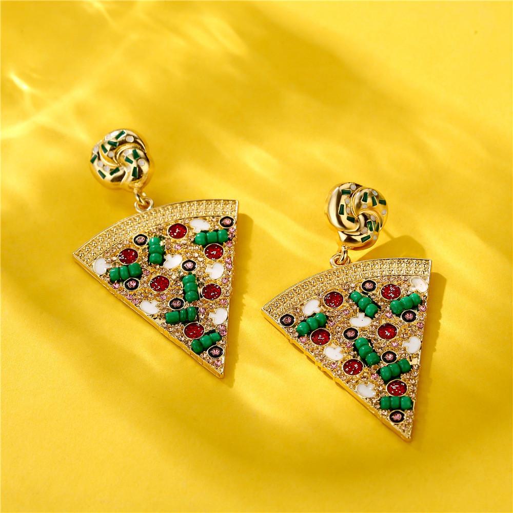 Modern Alloy Geometric Earrings For Women Fashionable Summer Jewelry