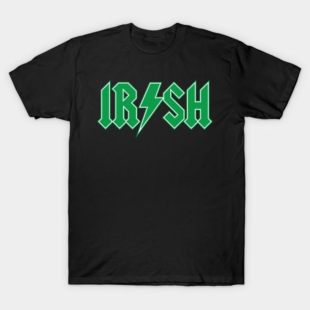 Men Black Print T-shirt  Irish  Cool St. Patrick Irish No-Cut Transfer Paper Print Cotton Tshirt 4XL