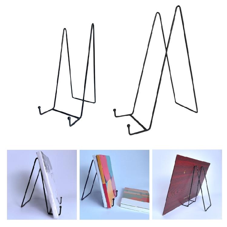 מעמדי תצוגה מברזל ניידים, מעמדים, מארגנים, מעמדי תצוגה לצלחות, מסגרות תמונה ויצירות אמנות לקישוט הבית או המשרד