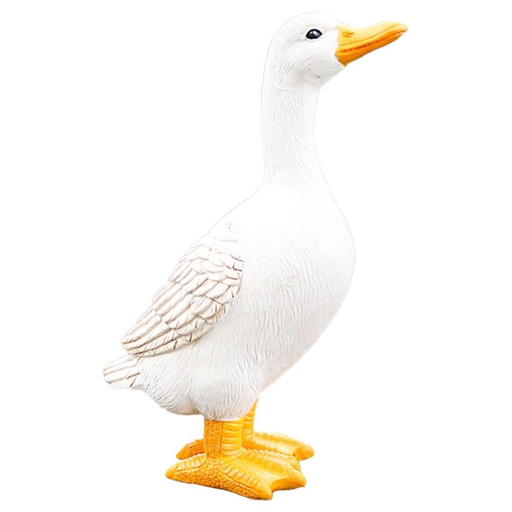 Garden Duck Statue Resin Outdoor Decoration Water Spraying Duck