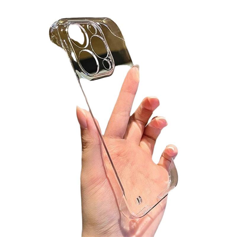 Transparent Hard Case for Apple iPhone 15/14/16 Pro Max