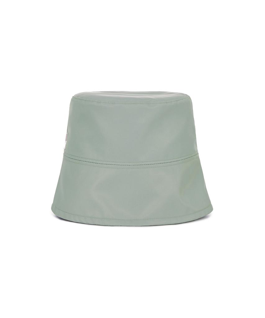 Bajal Studded Drop Oversized Poly Bucket Hat Mint