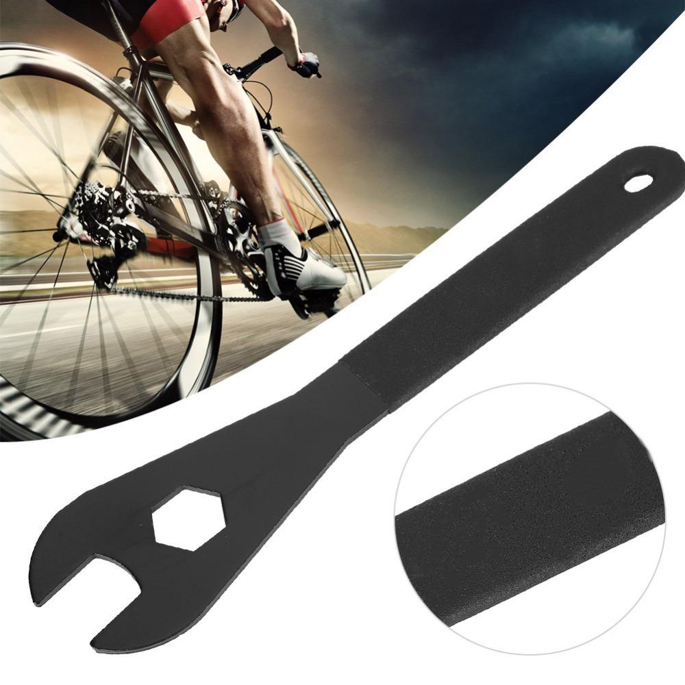 Carbon Steel Bicycle Cone Wrench 18mm 19mm Hub Cone Spanner Durable Bike Hub Wrench Bicycle Repair
