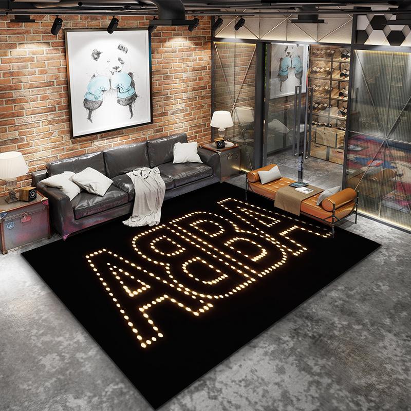 Auspicious Symbol Carpet Rug For Living Room Bedroom Home Sofa Decoration Kids Play Nonslip Floor Mat