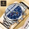 Binbang Men's Trendy Multifunctional Waterproof Luminous Sports Watch