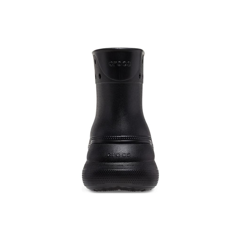 Crocs Classic Crush Rain Boot Black Unisex 207946-001