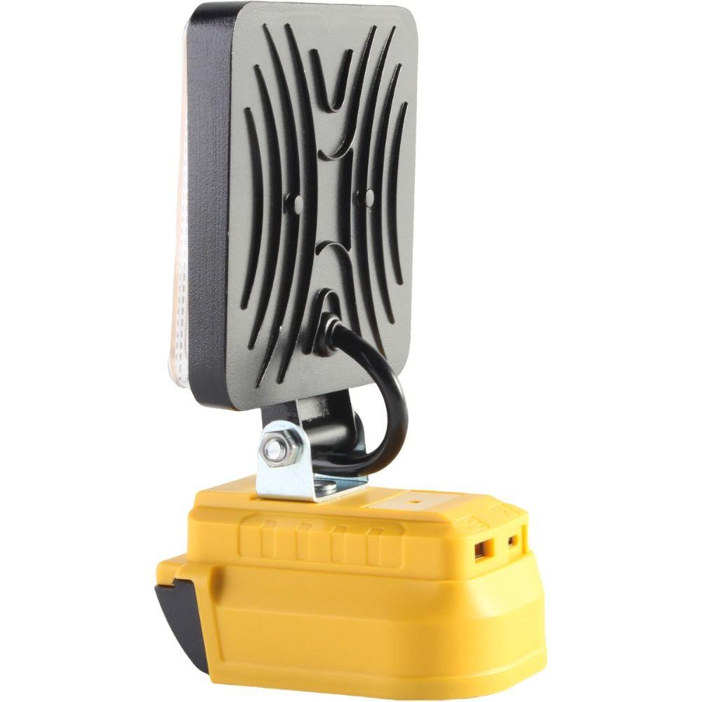 4-Inch Outdoor Searchlight Portable Flashlight for Makita/Dewalt/Milwaukee/Bosch Outdoor Camping