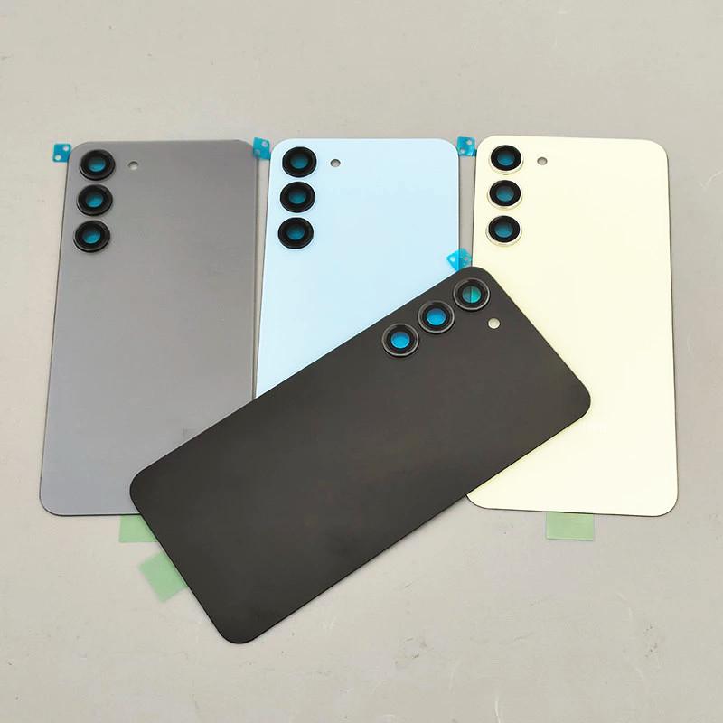 Rückseite Für Samsung Galaxy S23 S911B S23 Plus S23+ S916B Glas Akku Rückseite Reparatur Austausch Mit Kameraobjektiv Aufkleber