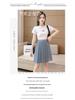 Women's Plus Size Summer Chiffon Culottes: Wide-Leg, Slimming, Anti-Exposure Shorts