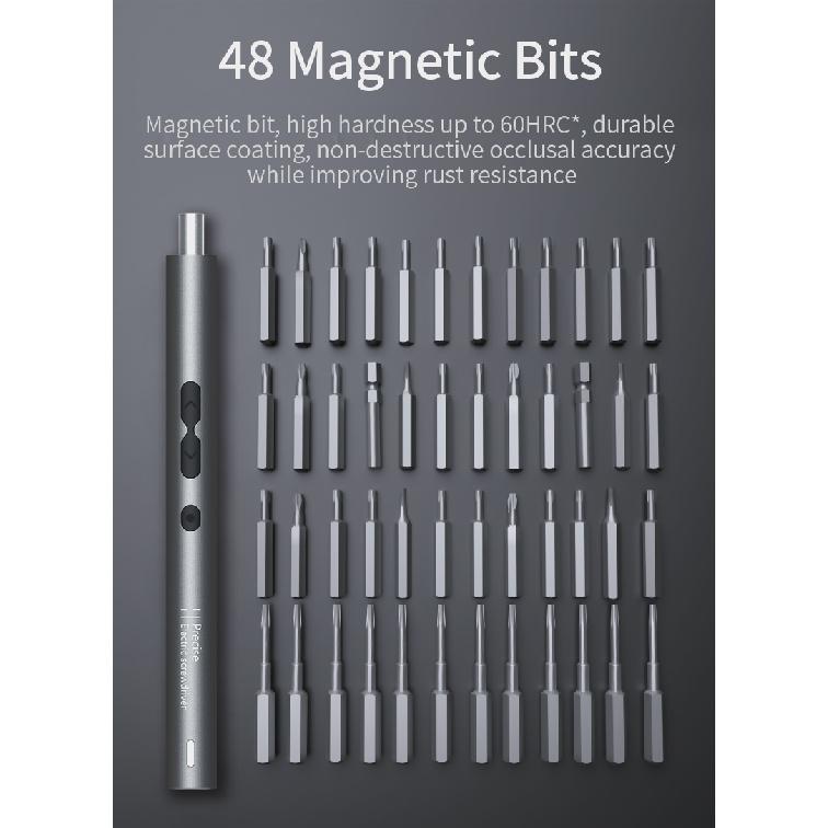 62/6 in 1 Precision Electric Screwdriver Set Power Tool Kits Rechargeable Wireless Mini Small Bits for Xiaomi Mobile Cell Repair