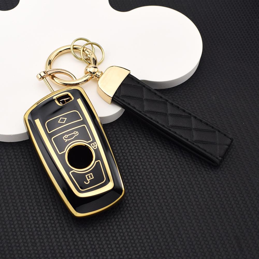 Soft Tpu Key Fob Case For Bmw 1/3/5/7 Series X1 X3 X4 X5 M3 M4 - Fits F10 F15 F20 F30 F18 F25 E34 Protective Case Accessory
