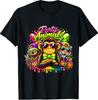 Monkey Baseball Wild Animals Sunglasses Cool Tiger Sloth T-Shirt