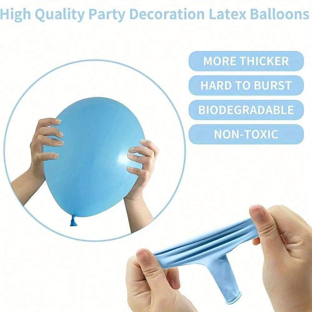 Blue Winter Snowflake Balloon Scene Arch Theme Girls Party Balloon Package Wedding Arrangement