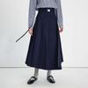 Navigare Women's Versatile Pleated Mid-length Skirt