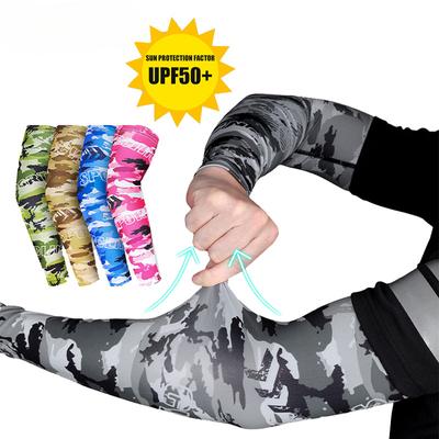 1 Paar Armstulpen für den Sommer, kühlender UV-Schutz, rutschfeste Armabdeckung, Sport-Tattoo-Abdeckung zum Autofahren, Golfen, Angeln