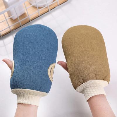 Shower Spa Exfoliator Two-sided Bath Gloves Body Cleaning Scrub Mitt Rub Washcloth Body Scrubber Rubbing Towel Gloves