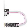 M.2 2.5G/1G High-Speed PCIe RJ45 Network Card for Desktop