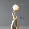 Creative Art Living Room LED Floor Lamp Next to TV Cabinet Home Decoration Sculpture Abstract Nordic Bedroom Lighting Fixtures