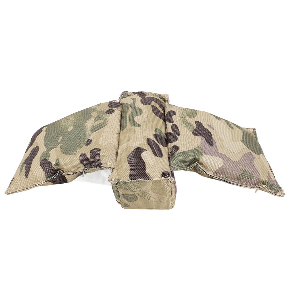 Gun Rest Bag Camouflage 600D Oxford Tuch Stabile Unterstützung Stoßdämpfender Gun Sandsack für das Training