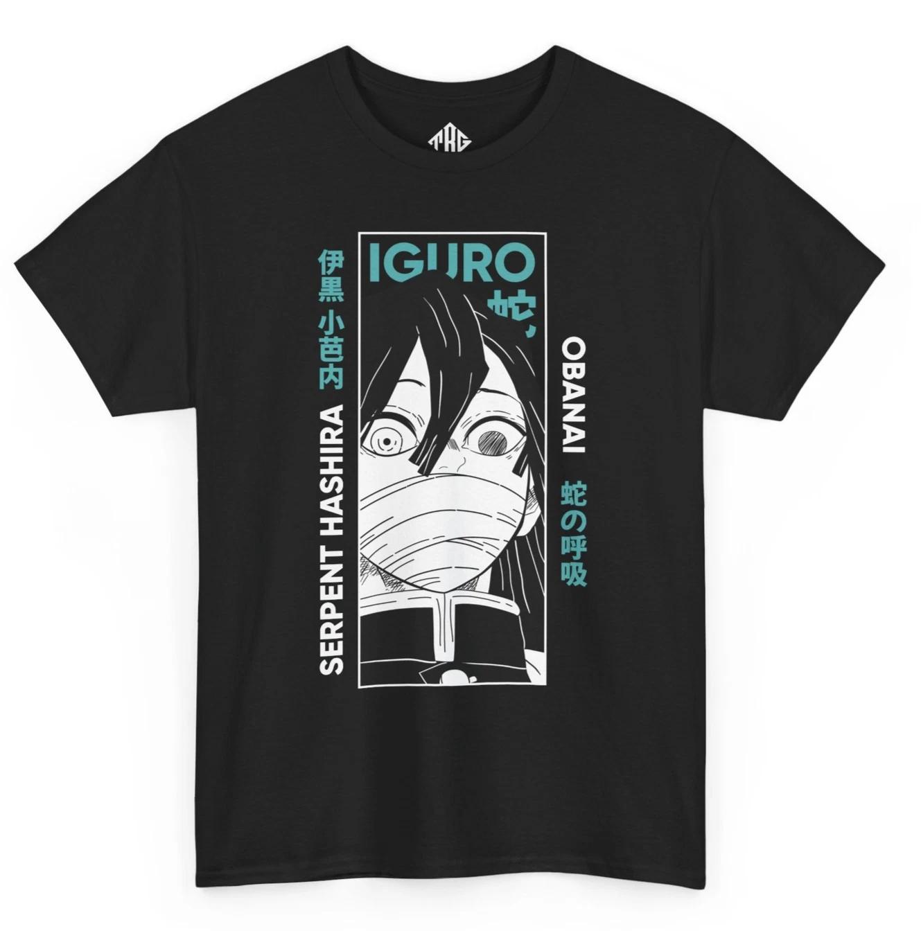 Аниме Футболка Стиль Воин Графическая Футболка Вдохновленная Косплеем Kimetsu No Yaiba 4XL