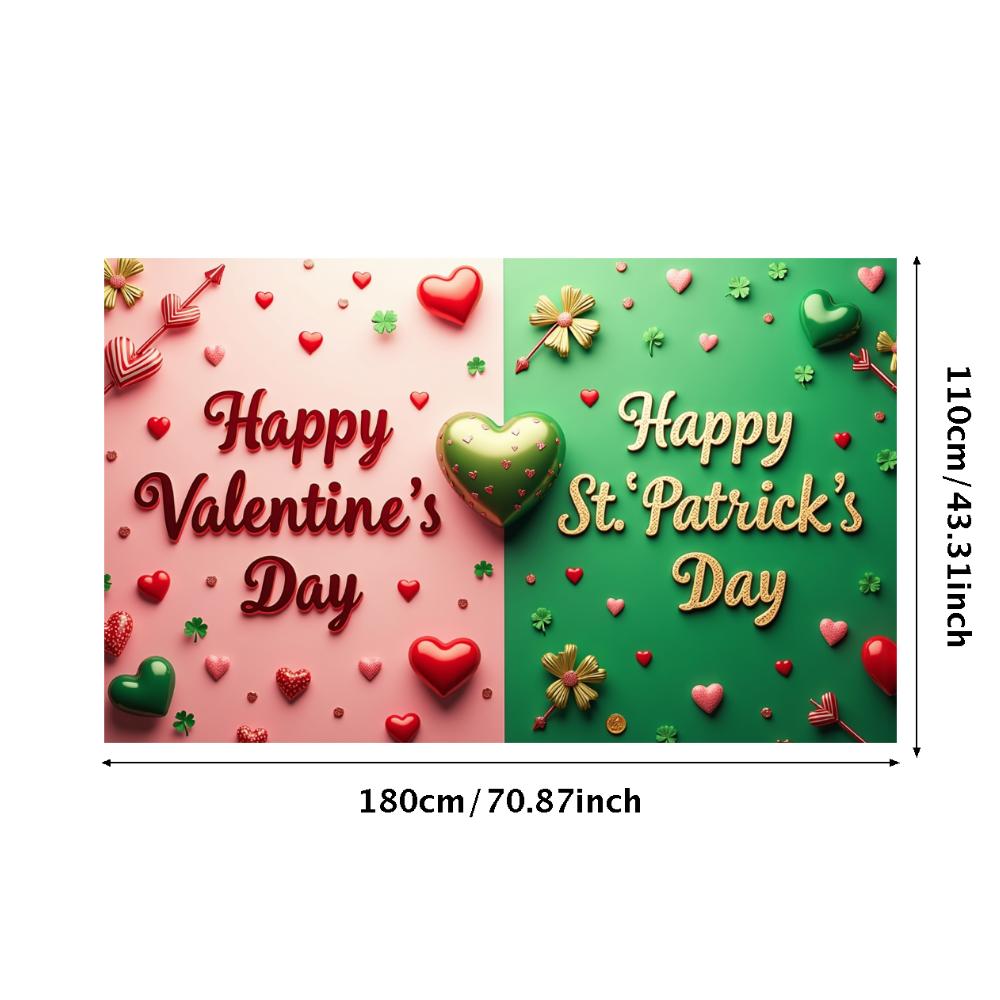 

Design Display Colorful Themed Festive Background Holiday Backdrop for StPatrick s Day