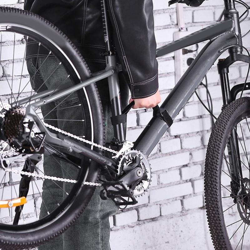 Comfortable Grip Bicycles Lifting Strap Cycling Bike Bicycles Carry Handle Tape for Subways and Buses