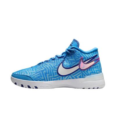 Zoom LeBron NXXT Genisus EP University Blue White (Solide Außensohle) Herren Sneaker Tiefes Königsblau Feuerrosa HF0711-402