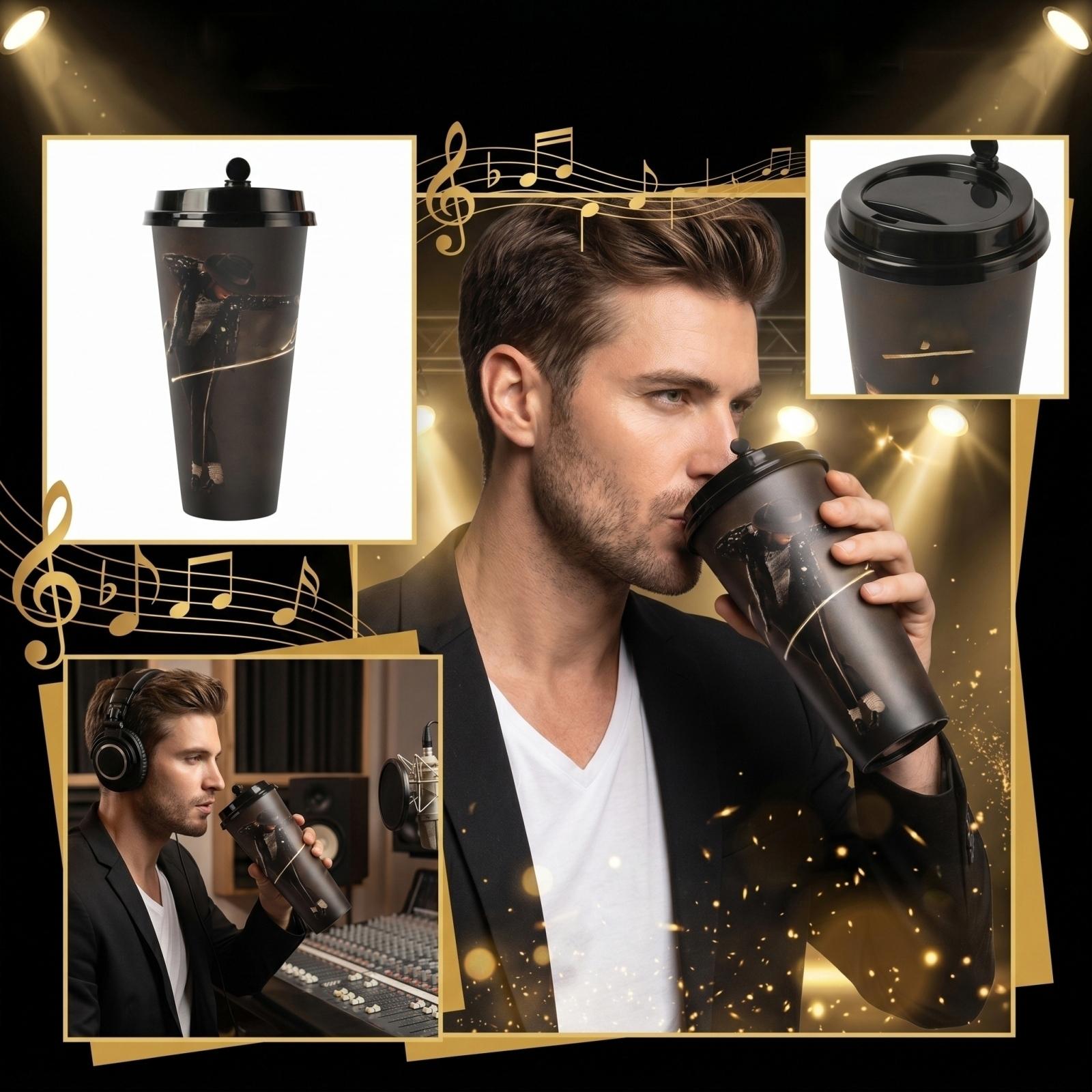 

Printed Water Bottles Are Suitable For Home And Cinema Use, And The Cup Lid Design Ensures Safety One Size