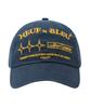 Nupeuebeullu Neb Shine One Tone Cap (Navy)