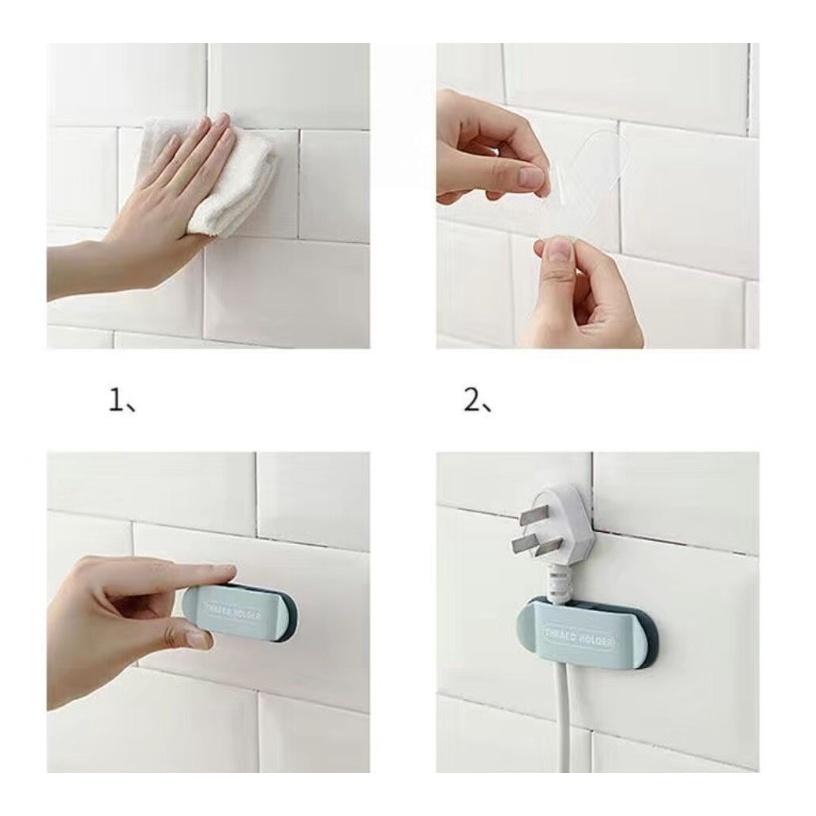 1 kus samolepící zástrčky s oboustrannou lepicí páskou, plastový háček Creative pro datový kabel