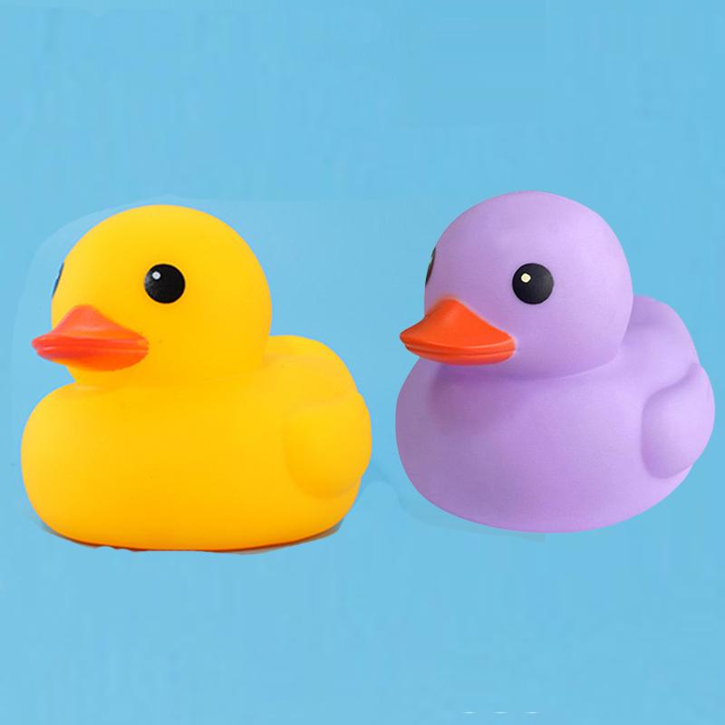 5 Inches Large Rubber Ducks Bulk Large Duck Toy Squeak Rubber Duckie Floating Bath Toy Duck For Birthday Party Decoration Gift