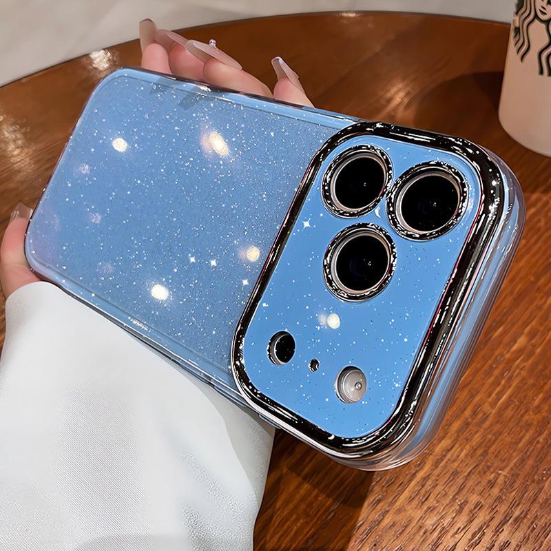 Jelly Glitter Instant iPhone 16 Pro Max Case - Large Window, Apple 17 Celebrity Protective Cover