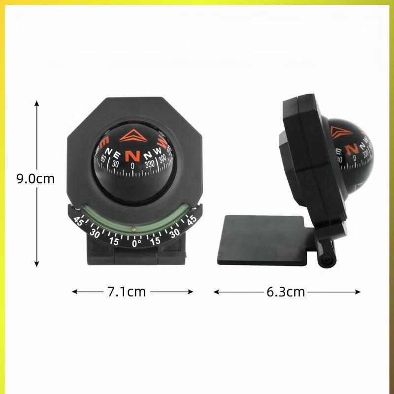 Lin Pan Car Compass with Thermometer