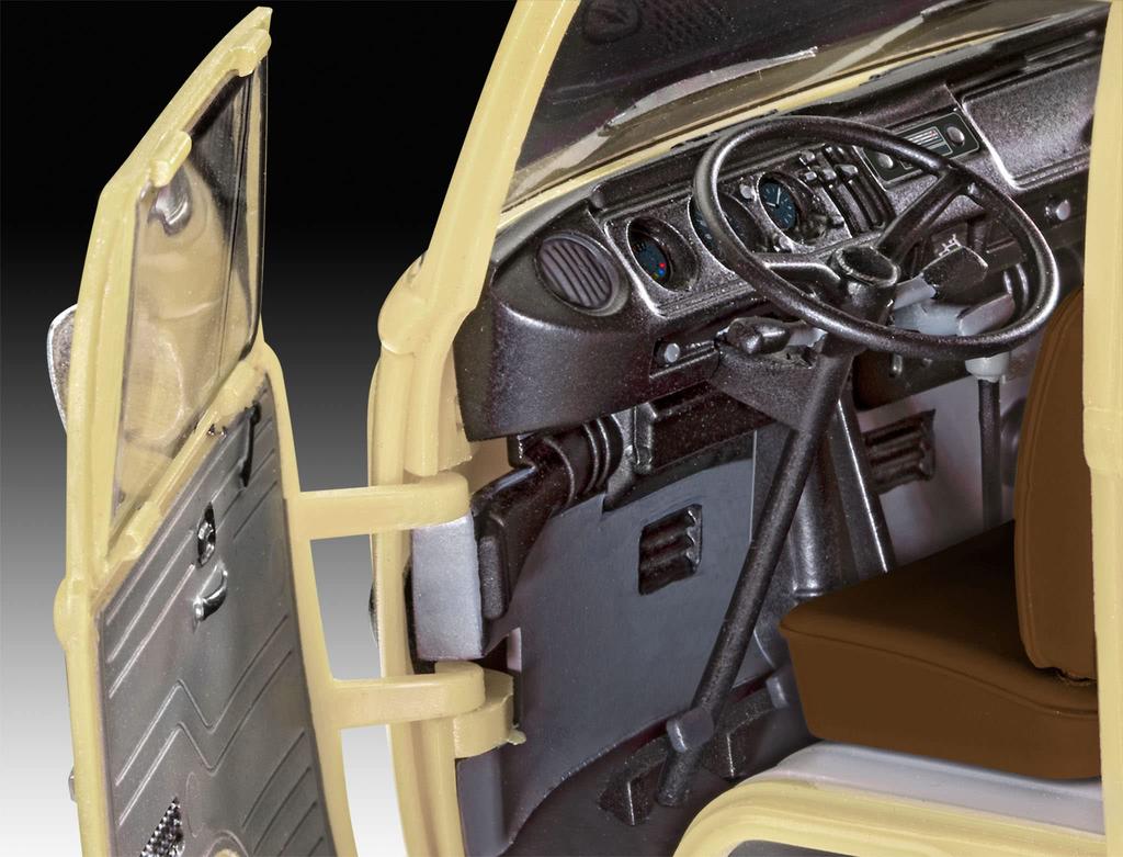 German Revell VW T2 Camper Plastic Model 07676 1/24