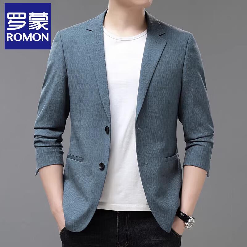 

Мужской приталенный пиджак Romon в стиле business casual 185