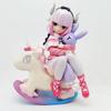 Cute Kobayashi-san Maid Dragon Figure Kanna Kamui Swinging Horse Anime Girl Action Toy Collection Model Doll PVC Chi No Poseable Articulated Scale