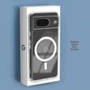 Google Pixel 10 Pro MagSafe-Compatible Transparent Magnetic Phone Case with Wireless Charging and Scratch Resistance
