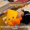 Elfo de Fuego Pequeño Juguete Squishy Suave para Apretar Alivio del Estrés Interactivo Divertido Juguete Fidget de Descompresión