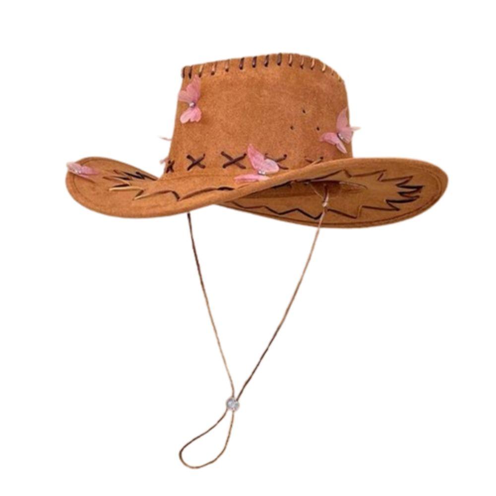 

Панк Ковбойская Шляпа Деним Летняя Солнечная Шляпа Милая Шляпа Рыбака Уличная хаки