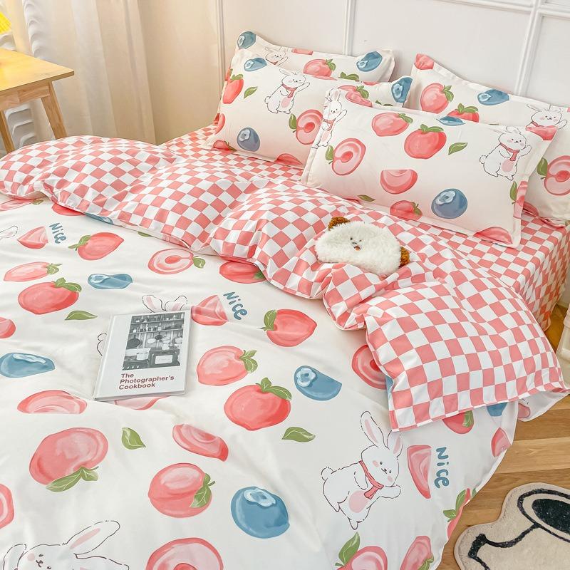 3/4Pcs/Set Warm Duvet Covers Suitable For Various In Autumn Winter Spring Soft Bedding Covers Suitable For All Seasons Bed Sack