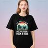Funny 50 Years Old and This Is How I Rockroll Printed Tshirt 1973 Funny Limited Edition Women Graphic Tshirts Ropa Hombre