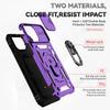 Armor Shockproof Magnetic Ring Stand Holder Case For iPhone15 13 12 11 14 Pro Max X XR XS Max 12 13Mini 14Plus Back Cover Funda