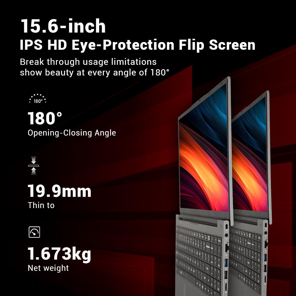 2026 New Firebat AS1 AMD R5 7430U Laptop 6 Cores 15.6 inch 16GB DDR4 RAM 512GB SSD UP to 4.3 Ghz Notebook