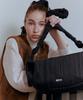 Bbyb Noi Ruffle Large Shoulder Bag (Black)