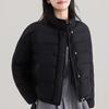 Parka Corti alla Moda da Donna Cappotto Invernale Collo Alto Spesso Caldo Eleganti Giubbotti da Signora