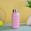 Double Wall Thermos Water Bottles Portable Handle Large Capacity Bottle  Car Travel