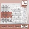 Disposable Travel Bedding Set: Includes Sheet, Quilt Cover, and Pillowcase for Hotel Use