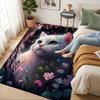 Magic Cat Living Room Nonslip Area Rug Soft Carpet For Bedroom Game Playroom Sofa Office Home Decor Doormat Christmas Gift C926444