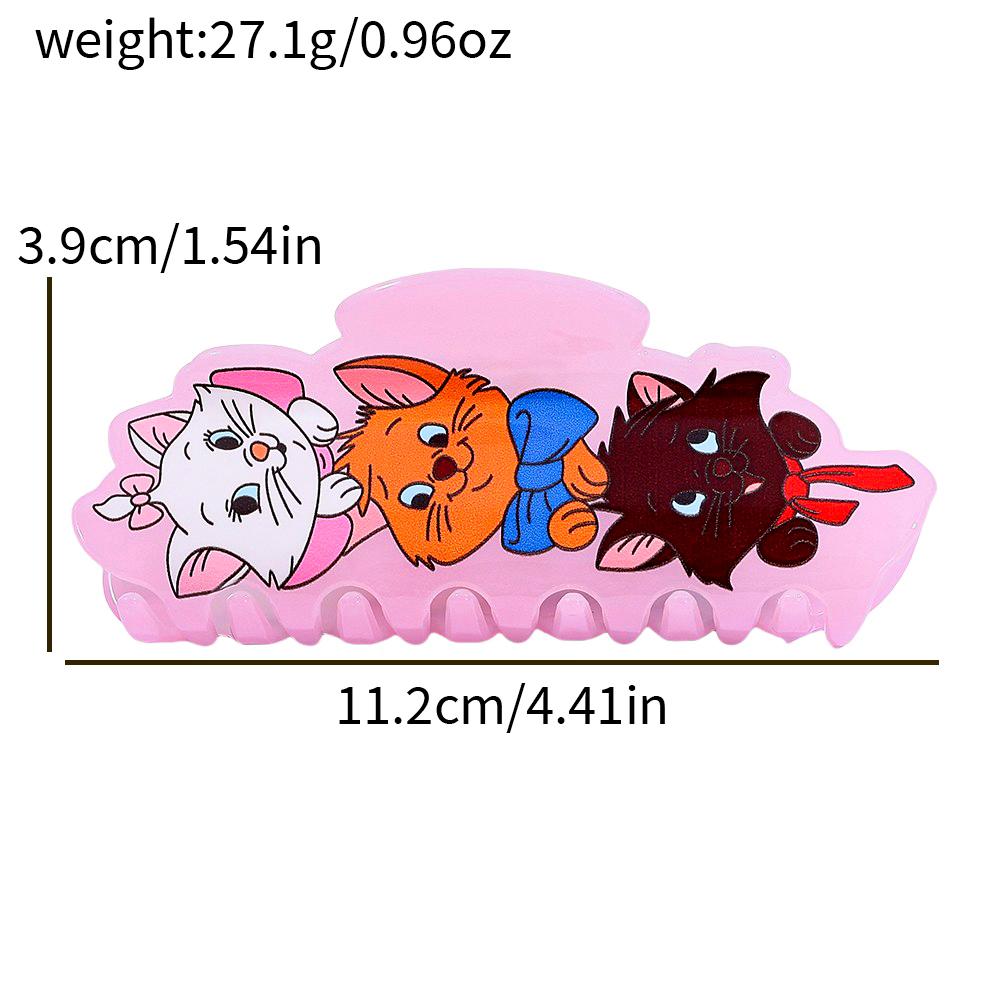 

Mary Cat Pink Acrylic Hair Clips Cute Sweet Cat Hair Grips Headwear Lovely Small Hair Decorations for Girls Hair Accessories