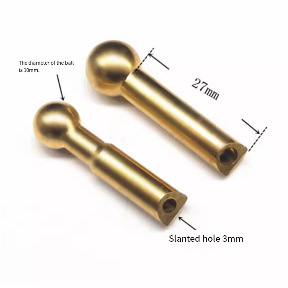 5PCS Through-hole Brass Ball Coolant Nozzle For CNC Machine Tools Equipped With Fixing Holes Stable Installation